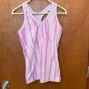 Weekend Pink Tie-Dye Tank Top size small , NWOT